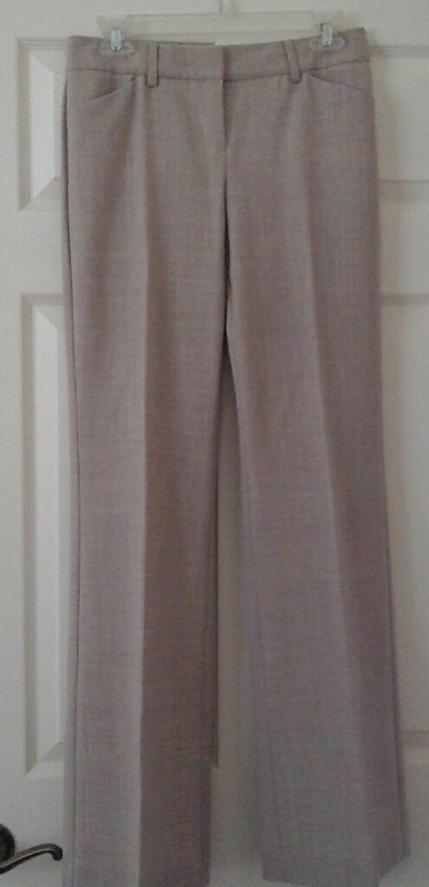 Express Editor Biege Bootleg Pants Size 0